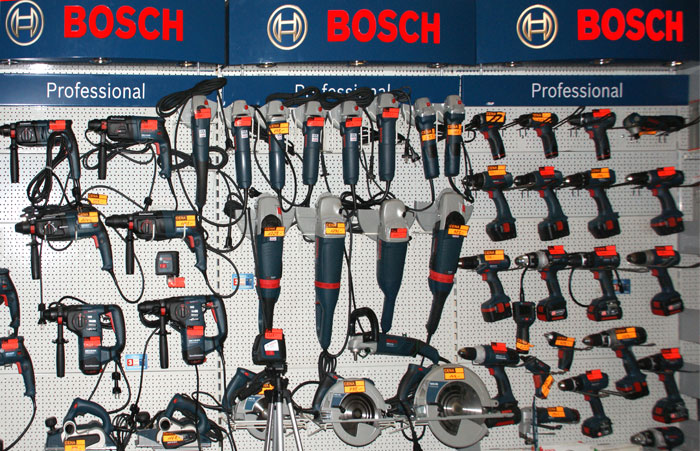 Ekspozycja Bosch przy ul. Janowa Wola 6
